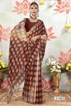 Raami Vol 4 By Vallabhi Printed Chiffon Sarees Supplier In India
